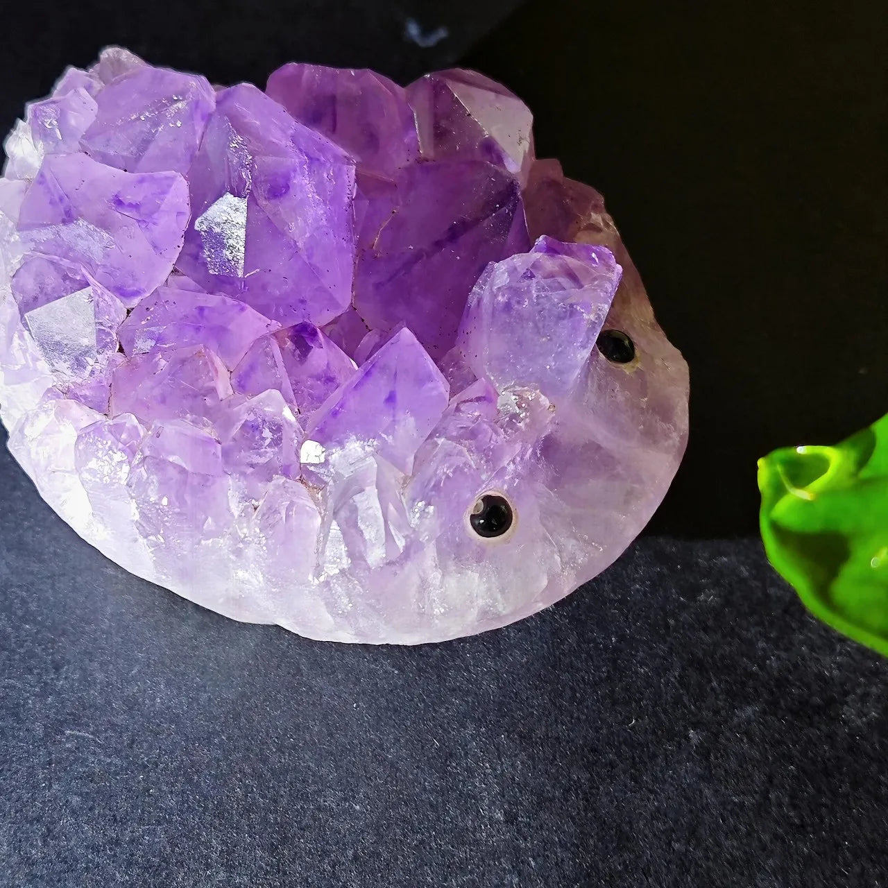 Crystal Hedgehog Rider Purple